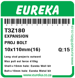 T3Z180 - Projection Bolt -T3Z180_Label_T